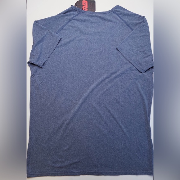 NWT Muscle Box Active Elite Men’s Conquer 5.0 Blue Tee Size XL Short Sleeves - Picture 6 of 7